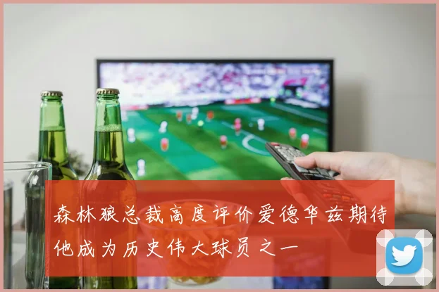 森林狼总裁高度评价爱德华兹期待他成为历史伟大球员之一